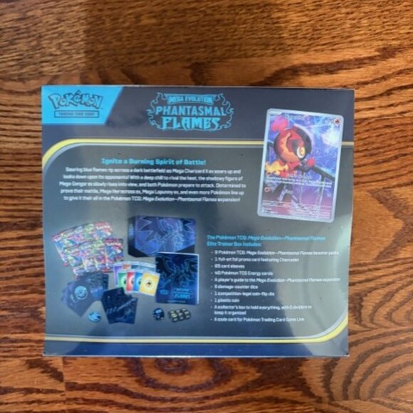 Pokemon TCG Trading Card GameMega Evolution Phantasmal Flames Elite Trainer Box - Picture 5 of 10